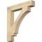 Ekena Millwork Imperial Block Rough Sawn Bracket, Douglas Fir, 6"W x 38"D x 42"H BKT06X38X42IMP05RDF - alternate 1